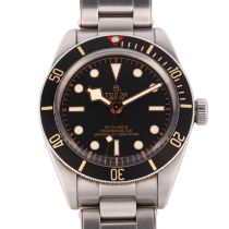 TUDOR - a stainless steel Black Bay Fifty-Eight automatic bracelet watch, ref 79030N, circa 2019,