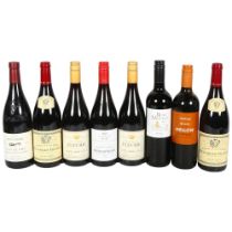 8 bottles of red wine, including 2 x 2017 Louis Jadot Beaujolais