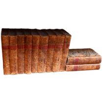 11 volumes of the History and Topographical Survey of the County of Kent Second Edition, by Edward