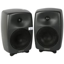 GENELEC - a pair of Genelec 8040A bi-amplified monitoring system speakers, serial nos. PH7001700 and