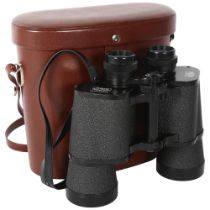 CARL ZEISS - a pair of Carl Zeiss Jena 10-50w, Jenopen multi-coated binoculars, serial no. 126718,