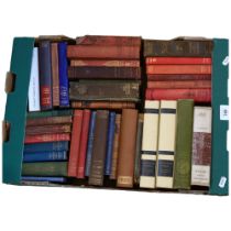 A large quantity of Vintage and Antique books, including The Complete Works of William Shakespeare