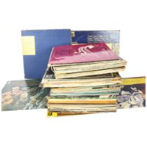 A quantity of vinyl LP records, mostly Classical related in nature, including various composers such