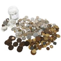 A quantity of various worldwide coins