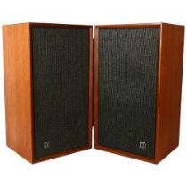 DYNATRON RADIO LTD - a pair of 1970s Dynatron floor standing speakers, model LS1434, serial nos.