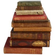 A collection of poetry books, including Bettermans of the Later English Poets, by Robert Southey