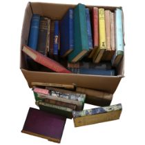 Box of hardback books