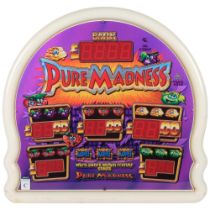 "Pure Madness", a fruit machine light box, H58cm