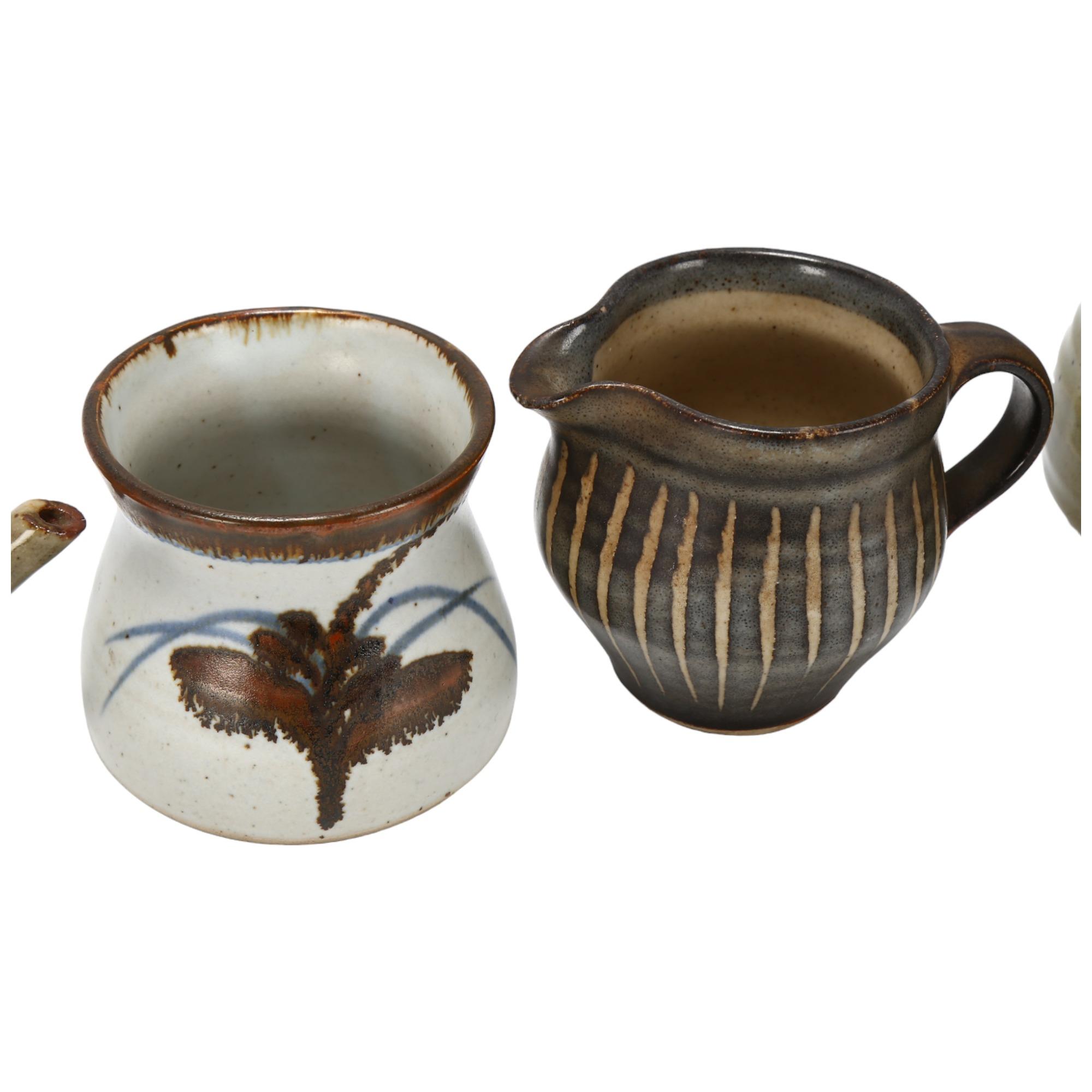 5 pieces of Leach tradition studio pottery, including St Ives, Lowerdown and Wenford Bridge - Image 2 of 3