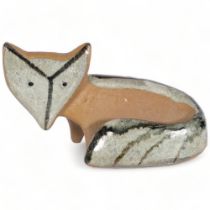 Lisa Larson, made at Royal Gustavsberg, Sweden, a ceramic "Fantastic Fox", part of the 1955 Small