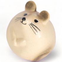 Lisa Larson for Gustavsberg, a ceramic "Merry Mouse", designed 1983, marks marks to base, height 6.