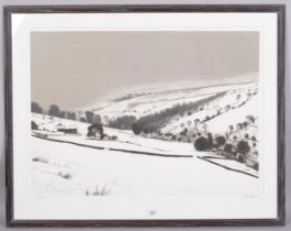 Peter Brook (1927 - 2009), January, chromolithograph from the Months of the Year Series, no. 85/150,