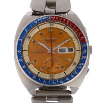 SEIKO - a Vintage stainless steel Pogue automatic chronograph bracelet watch, ref. 6139-6002,