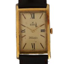 EBEL - a gold plated stainless steel Windsor mechanical wristwatch, ref. 1790, circa 1960s,