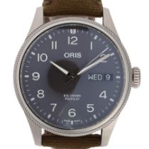 ORIS - a stainless steel Big Crown ProPilot Big Day Date automatic wristwatch, ref. 7760 40, grey