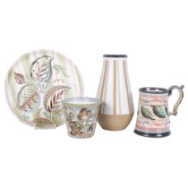 A group of Denby Glynn College Studio pottery stoneware items, including a ceramic stoneware