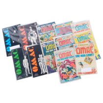 A group of various DC comics, including DC comics (1974 -Bronze Age), OMAC One Man Army, volume 1