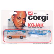 A Corgi model 2527, "Kojak", New York Police 2 model set comprising of a Buick Police car and Police