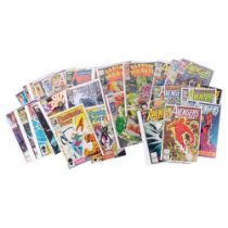 A group of 31 Marvel comics, including 3 from the Marvel Silver Age Comics era (1969 - 1970), and
