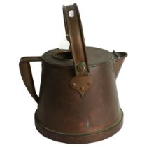 A large Victorian swing-handled watering can