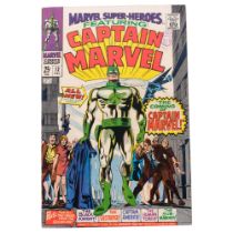 Marvel Comics (1967), Marvel Super-Heroes Featuring Captain Marvel, Vol 1, #12, 1st Appearance and