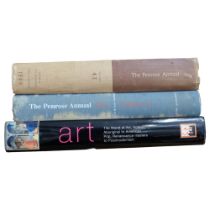 A quantity of art reference books, including 2 Penrose annuals, 1949 and 1951