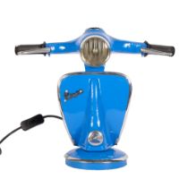A reproduction Vespa scooter design table lamp, H33cm