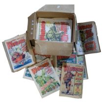 A boxful of Warlord comics, 1970s etc