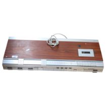 BANG & OLUFSEN - a Beocenter 2600 radio and cassette player, late 70s/early 80s, L68cm There is no