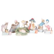 7 various Beatrix Potter figures, boxed