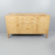 A 1930s Heals Art Deco sideboard in bleached walnut. 168x98x58cm. Overall well used condition.