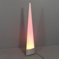 MATHMOS - A Faze 3 pyramid floor lamp, with original instruction manual and remote control. Height