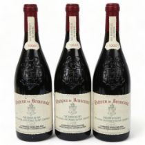 Chateauneuf-du-Pape, Chateau Beaucastel 1999 x 3 bottles French, Rhone red wine