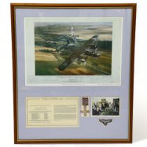 The Height Of The Battle Sunday September 15th 1940, colour print by Geoffrey Nutkins, limited