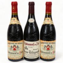 Chateauneuf-du-Pape, Domaine du Pegau, Cuvee Reserve, 1998 x 2 bottles. Domaine du Vieux Telegraph