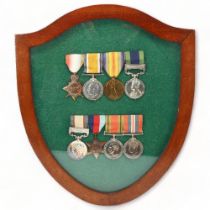 A group of 8 Great War and Second War Service medals, awarded to Major JH Rigg, 8th Punjab Regiment,