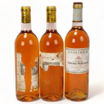 3 bottles of dessert wine, 1 bottle 1988 Chateau Lafaurie-Peyraguey, Cordier, 1er Grand Cru