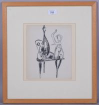 David Hare, Sculpture, original lithograph for the Maeght Exhibition 1947, from an edition of 999