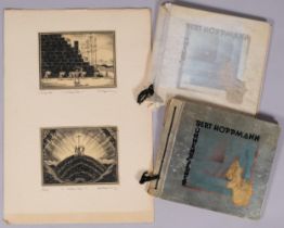 Bert Hoppmann (born 1889), 2 handmade books, William Tell, 20 copies made for friends in 1928,