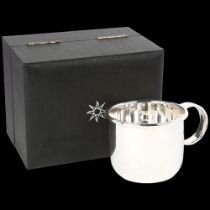 MARTYN PUGH - an Elizabeth II silver christening mug, George Pragnell Ltd, Millennium hallmarks