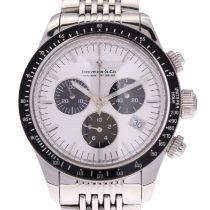 DREYFUSS & CO - a stainless steel Series 1953 quartz chronograph bracelet watch, circa 2010,