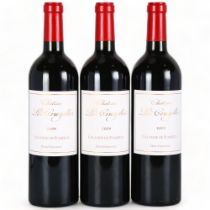 Chateau Les Cruzelles 2009, Lalande-de-Pomerol x 3 bottles. 93 points Wine Spectator. Bordeaux red