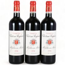 Chateau Poujeaux 2009, Moulis-en-Medoc x 3 bottles. 93 points Wine Spectator. Bordeaux red wine.