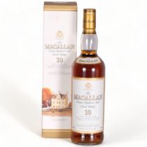 The Macallan 10 Years Old, Speyside Malt Whisky, early 2000s' original box, 700ml, 40% Some small