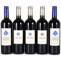 L''Hetre 2016, Castillon Cotes de Bordeaux x 3 bottles.