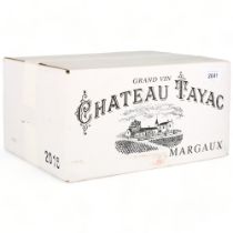 Chateau Tayac 2016, Margaux x 1 case of 6 bottles. 92 points Vinous. Bordeaux red wine.