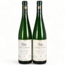 Mosel Brauneberger Juffer Riesling Auslese 2010, Willi Haag x 2 bottles. Germany semi-sweet white