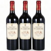 Chateau du Tertre 2009, Margaux x 3 bottles. 17.5 points Jancis Robinson. 92 points Wine Advocate.