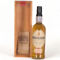 Knockando Pure Single Malt Scotch Whisky, Season of distillation 1979, 70cl, 40% vol., wooden