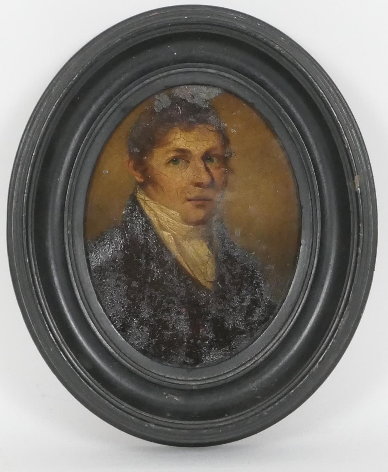 English School (late 18th/early 19th Century), Portrait of a gentleman, quarter length, wearing a